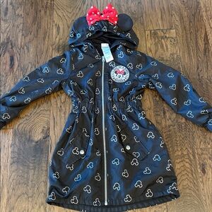 Minnie Mouse raincoat with ears